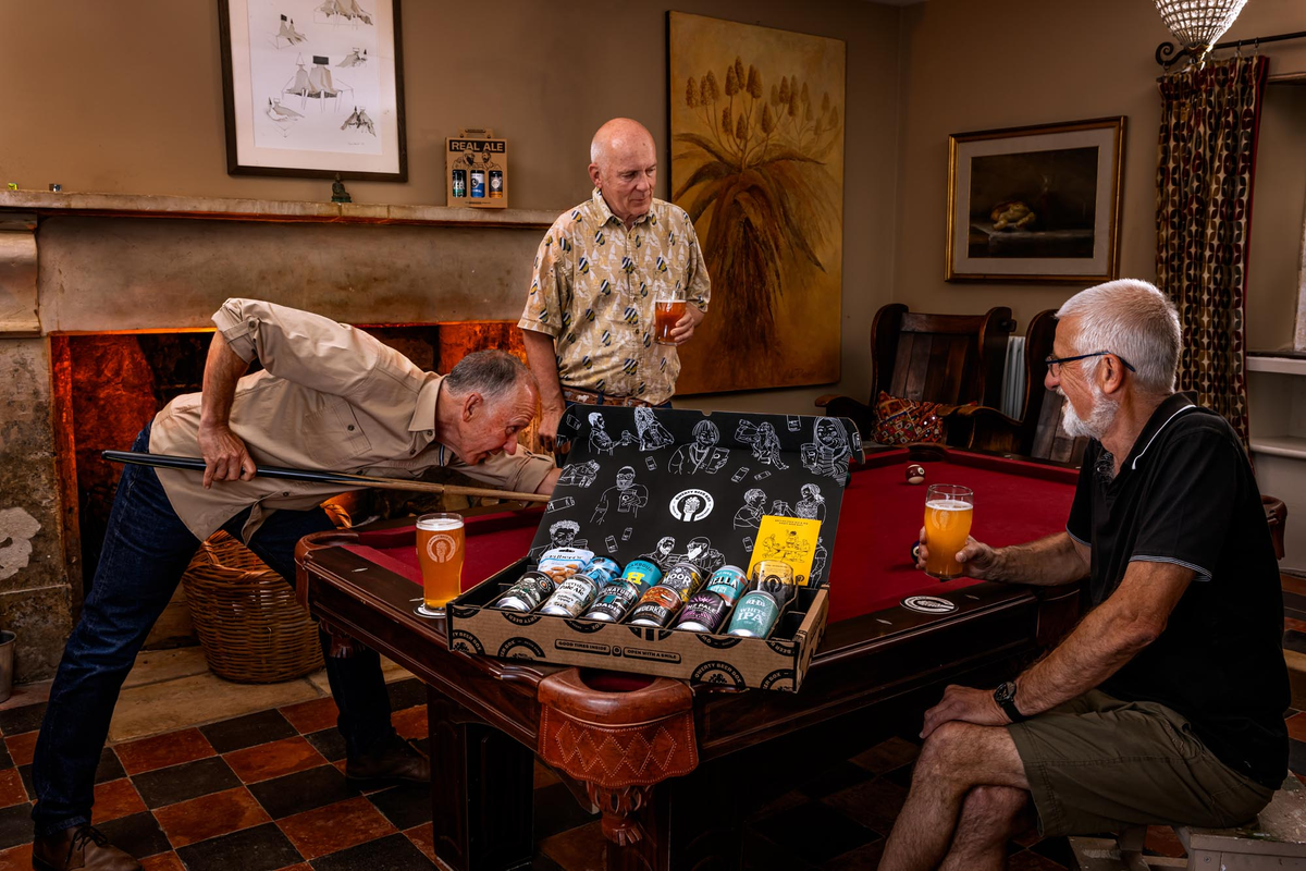 Christmas Beer Gifts QWERTY Beer Box