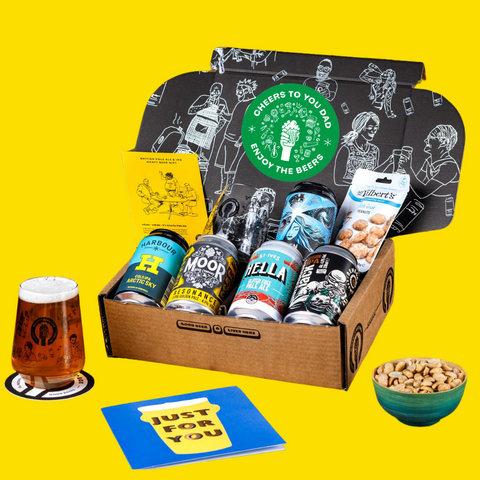 Pale Ale & IPA Cheers Dad Craft Beer Gift Hamper