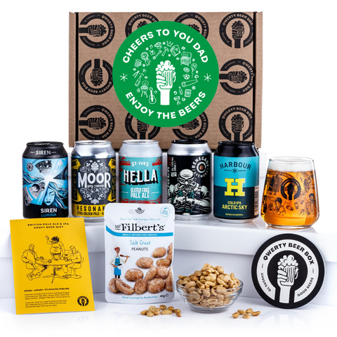 Pale Ale & IPA Cheers Dad Craft Beer Gift Hamper