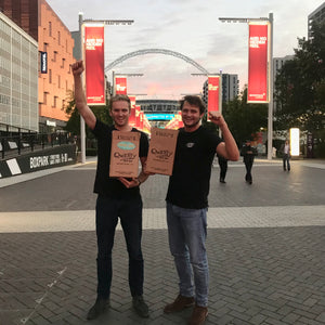 QWERTY Beer Box goes WEMBLEY (and wins!!) 🏆🎉
