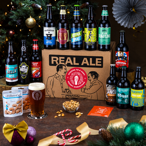 Traditional British Real Ale Christmas Hamper (12 x 500ml Bottles)