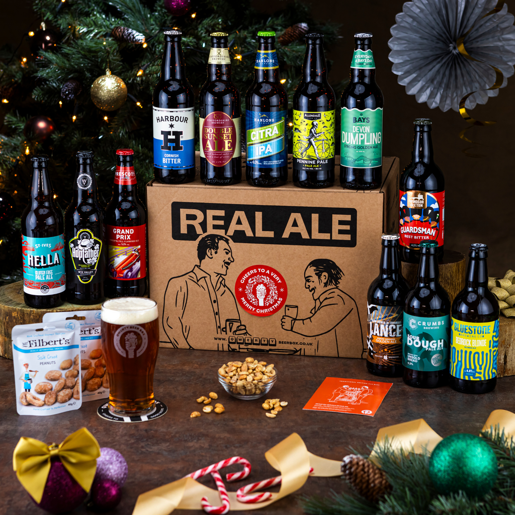 Traditional Real Ale Gift - Real Ale Lovers Gift | QWERTY Beer Box