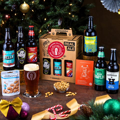 Traditional British Real Ale Christmas Hamper (6 x 500ml Bottles)