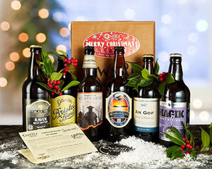 Traditional British Real Ale Christmas Hamper (6 x 500ml Bottles)