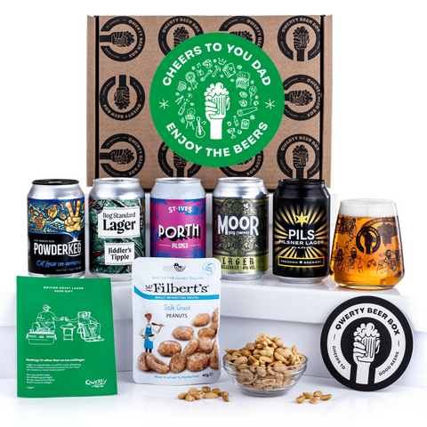 Craft Lager Cheers Dad Beer Gift Hamper