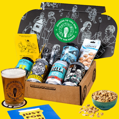 Pale Ale & IPA Cheers Dad Craft Beer Gift Hamper