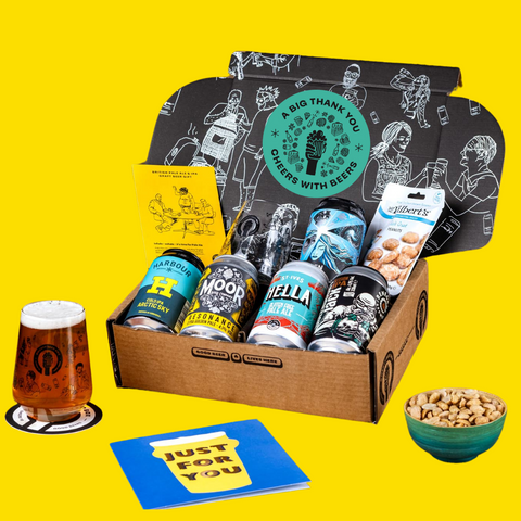 Pale Ale & IPA Thank You Craft Beer Gift Hamper